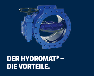 Vergleich HYDROMAT - Exzenterklappe